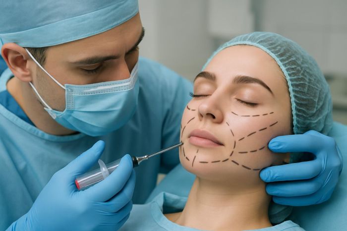 Липоскульптура лица